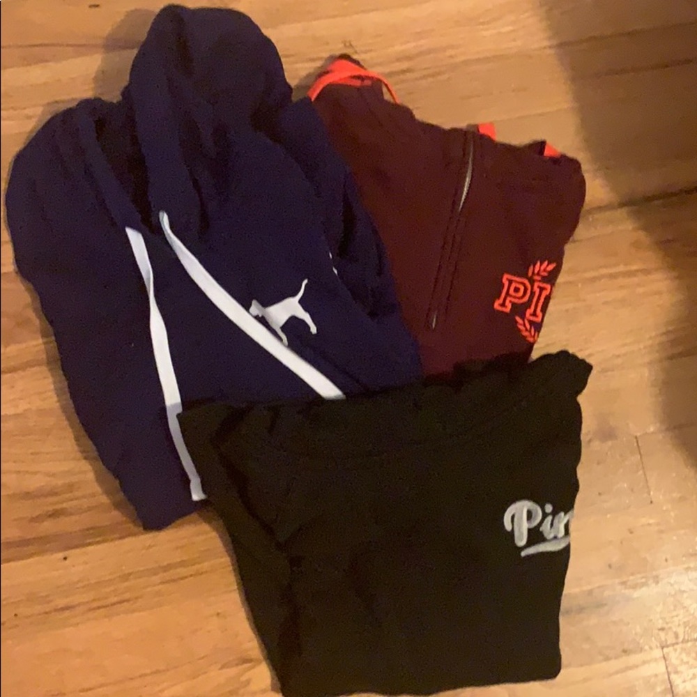 VS Hoodie/half zip bundle